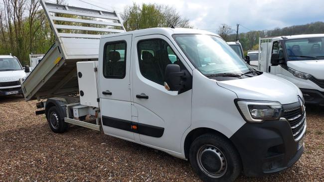 RENAULT MASTER III BENNE ALU 7 PLACES F3500 L3 2.3 BLUE DCI 145CH DOUBLE CABINE CONFORT +COFFRE